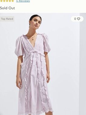 Ruffled Midi Dress